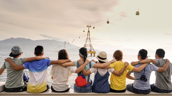 Teens in a group setting